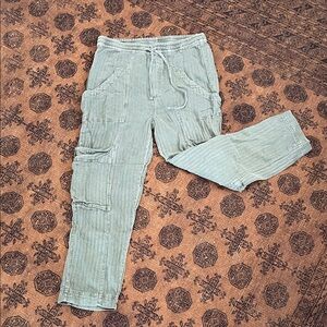 Free People Soft Cargo High Rise Pants